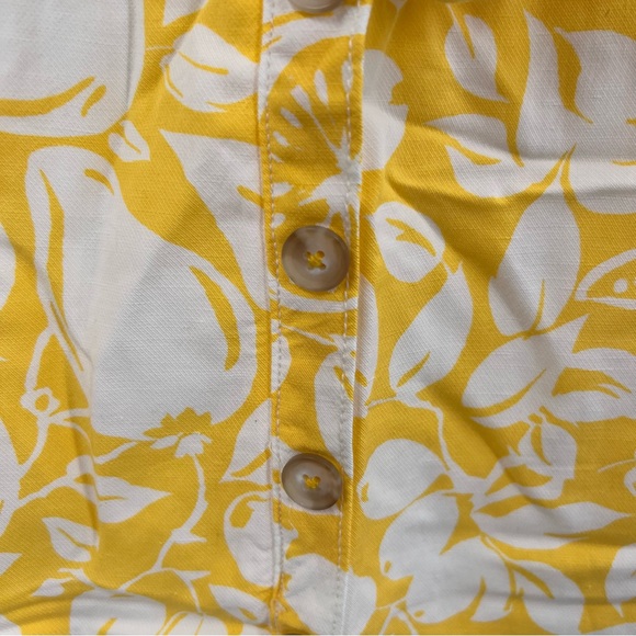 52 Conversations By Anthropologie Lemon Cherry Fruit Button Front Skirt - Picture 6 of 9